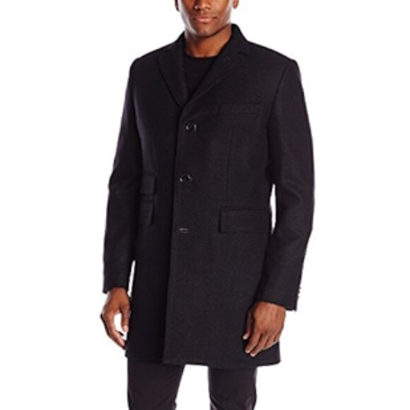 J.Lindeberg Other - J.Lindeberg Men's Wolger CL Rock Wool-Blend Coat Size 48
